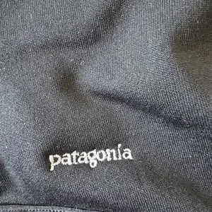 Patagonia Kids Black Balaclava Face Mask