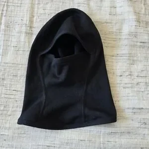 Patagonia Kids Black Balaclava Face Mask