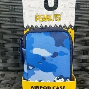 Peanuts Blue And White Camouflage AirPod Case Snoopy AirPod Case Case For AirPod