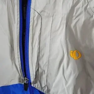 Pearl Izumi Jacket Size Medium Full Zip Cycling Active Blue Gray Men's