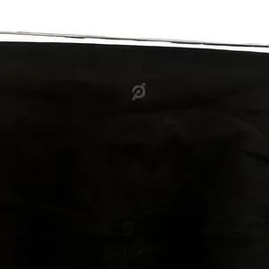 Peloton Women’s Black Rainbow Spell Out Workout Yoga Training Leggings Small