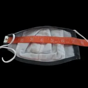 Perry Ellis Unisex Gray Face Mask With Opening