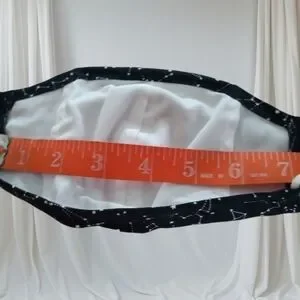 Perry Ellis Unisex Star Print Black Face Mask