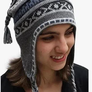 PERUVIAN UNISEX BEANIE HAT CHULLO