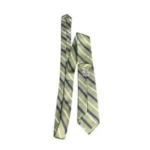 Peter Millar striped green tie