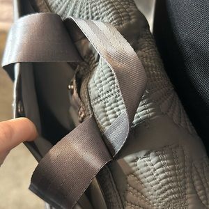 Petunia Pickle Bottom Boxy Gray Diaper Bag Backpack