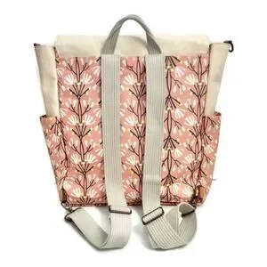 Petunia Pickle Bottom Pink Floral Pathway Backpack Diaper Bag