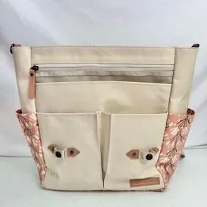 Petunia Pickle Bottom Pink Floral Pathway Backpack Diaper Bag