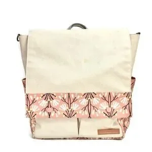 Petunia Pickle Bottom Pink Floral Pathway Backpack Diaper Bag