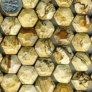 Picture Jasper Earrings Sterling Silver Artisan