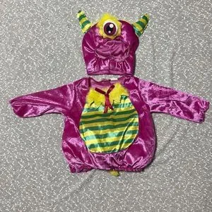 Pink  Mini Monster Halloween Costume Size 6-12m 6m 12m