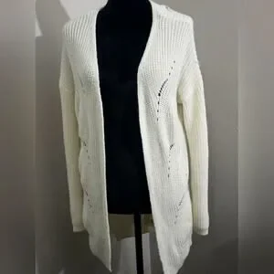 Pink Rose Vintage Cardigan Cross Back size large