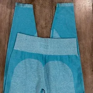 PINK Victoria's Secret Teal Leggings