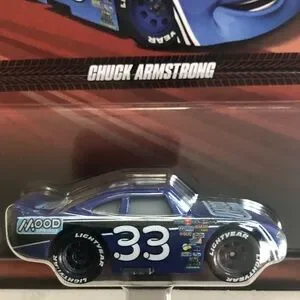 Pixar Chuck Armstrong Blue Die-Cast Toy Car