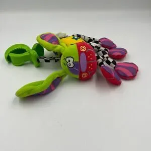 Playgro Dingly Dangly Floss Fairy & Wonky Wiggler Dog Hanging Baby Toys Plush