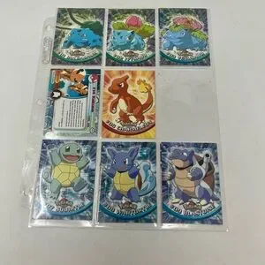 Pokemon 1999 Topps TV Series 1 Blue/Black Label Mix TCG 60 / 89 of complete set