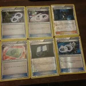Pokemon Trainer Bundle:6 Cards 3 Reverse Holo