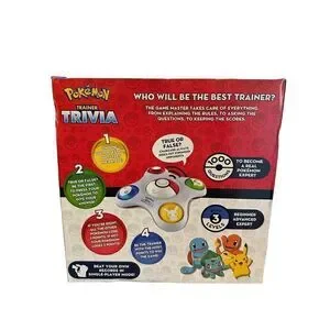 Pokemon Trainer Trivia Toy The Virtual Game Master 2 Modes Single & Multiplayer