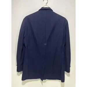 Polo Ralph Lauren Deconstructed Knit Blazer Stretch Casual Blue Sports Men's L