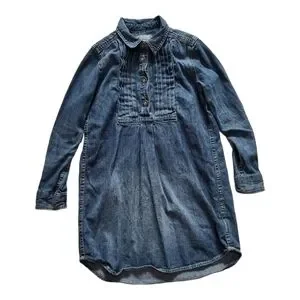Polo Ralph Lauren Denim Shirt Dress Girls Size 5 Back To School