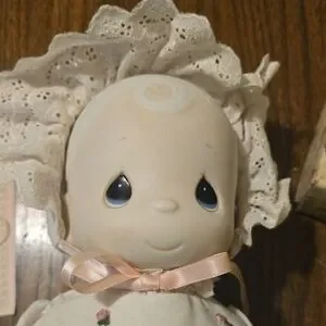 Porcelin Precious Moments Birth Certificate Set