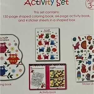 Portobello Activity Set NIB Owl Shaped