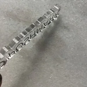 Poshmark Keychain Plastic Nameplate Accessory New