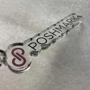 Poshmark Keychain Plastic Nameplate Accessory New