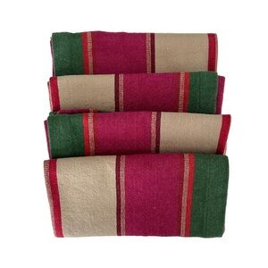 Pottery Barn Hermosa Stripe Napkins Set Of 4