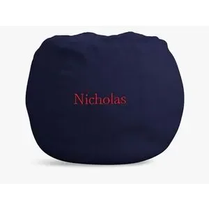 Pottery Barn Kids Anywhere Beanbag™ Navy Twill Slipcover