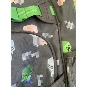 Pottery Barn Kids Mackenzie Minecraft Large Backpack Lunchbox Set PBK Bag Cold