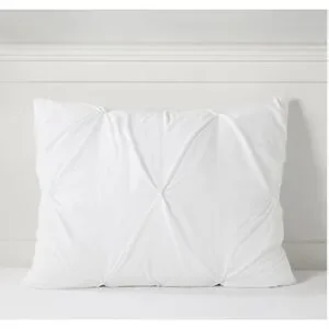 Pottery Barn Teen Microfiber Pintuck Std White