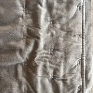 Pottery Barn Velvet Tufted King Pillow Sham NWT