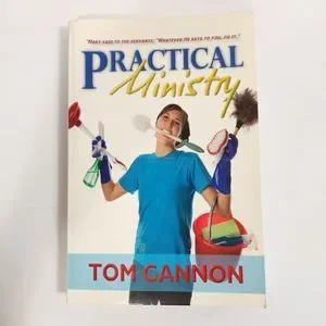 Practical Ministry by Tom Cannon. White and blue color arrangement
