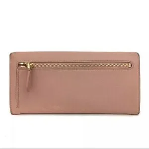 PRADA Saffiano Leather Long Bifold Wallet