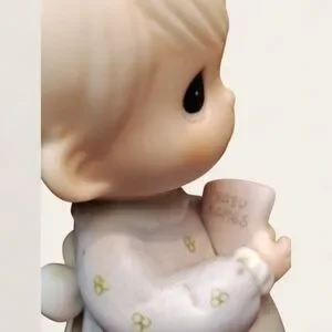 Precious Moments "The Good Lord Always Delivers" Porcelain Figurine