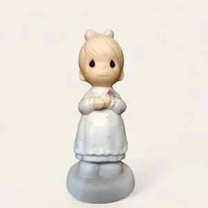 Precious Moments "The Good Lord Always Delivers" Porcelain Figurine