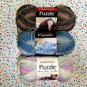 Premier Puzzle Yarn Bundle 3 SKEINS