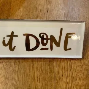 Prima Design “Get It Done” Gold Tray