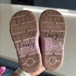 Primigi Kids Pink Slippers With Playful Design Size 6