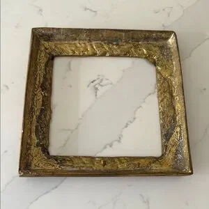 Primitive Style Brass Empty Frame