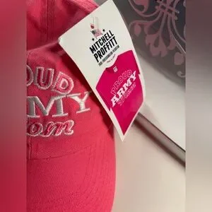 Proud Army Mom Pink Ball Cap NWT