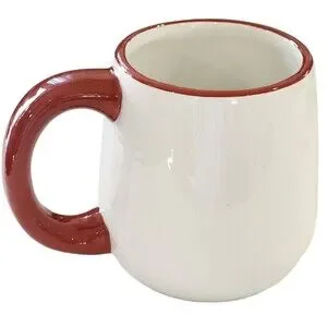 Pumpkin Design Ceramic Coffee Mug Shabby Chic Style 14 Oz