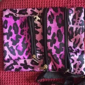 Purple Ombré Animal Print Purse