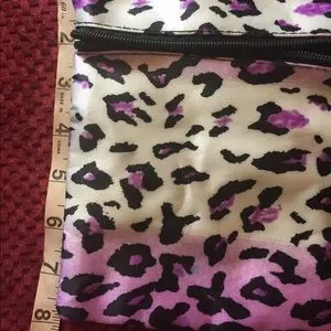 Purple Ombré Animal Print Purse