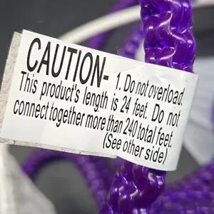 Purple Rope Light 24 Feet Party Dorm Bedroom