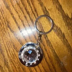 Purse Hanger Jeweled W/ Key Ring -NWOT