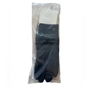 Quagga Green Label Black Gloves Sustainably Made Women’s NWT