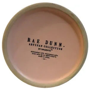 Rae Dunn Pink Love Mini Ceramic Crock Valentines Kitchen Artisan Collection NEW