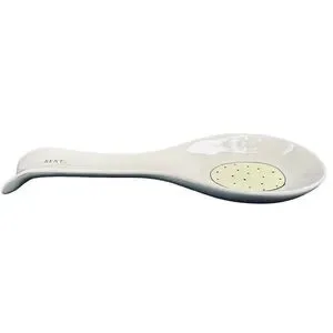 Rae Dunn Spoon REST Yellow Black Polka Dot Spring Easter 2017 OG NWT